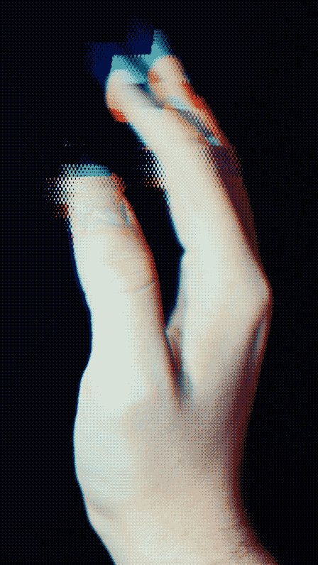 Hand flicker